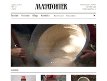 Tablet Screenshot of majatohter.ee